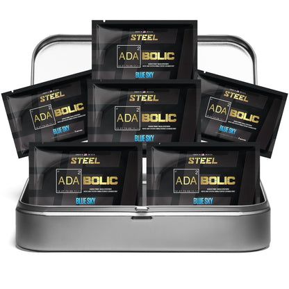 Steel Supplements Sample Blue Sky / Travel Kit (6 sample packets) ADABOLIC Sample packets