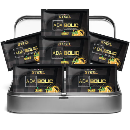 Steel Supplements Sample Orange / Travel Kit (6 sample packets) ADABOLIC Sample packets