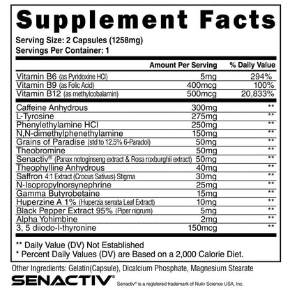 The Steel Supplements Sample SHREDDED-AF Sample Packets