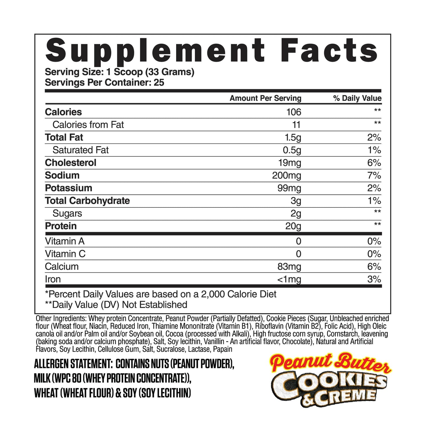 The Steel Supplements Sample TRY WHEY-PRO